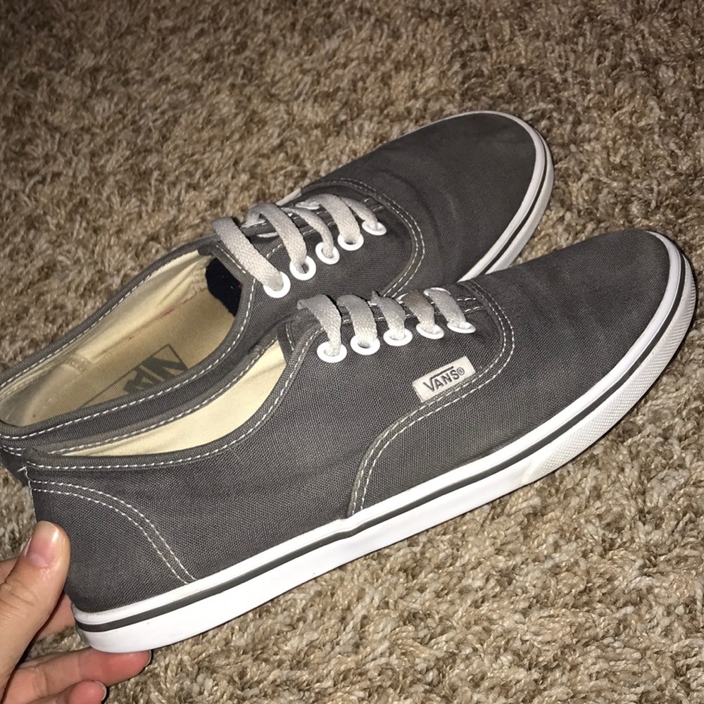 Grey Vans